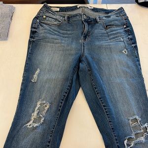 Torrid distressed jeans